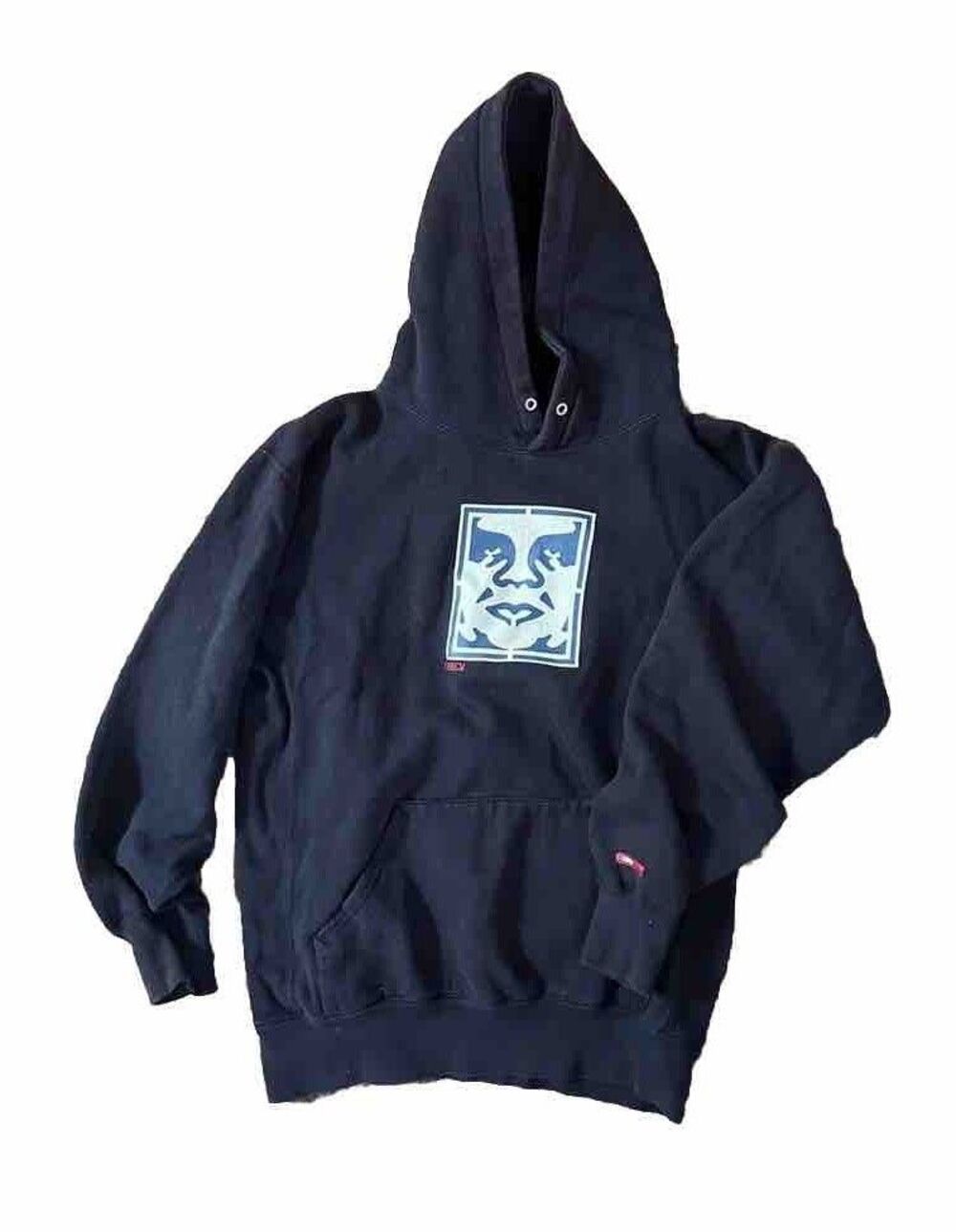 VINTAGE OBEY GIANT Hoodie, Medium, 90s, RARE
